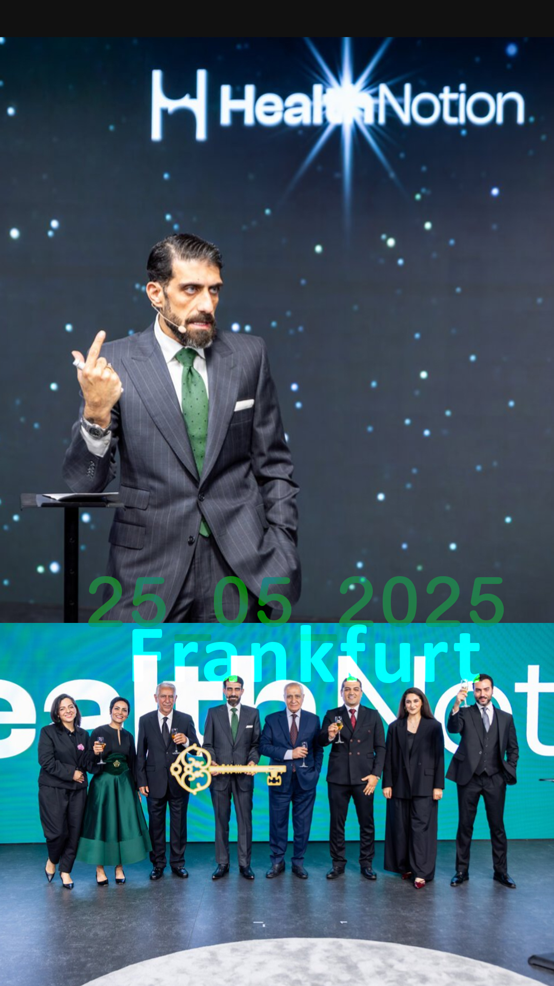 The Health Notion Odyssey Begins: A Legendary Launch Event in Frankfurt